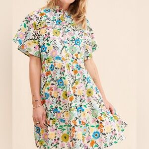 Vibeka Ruffle Mini Dress Ro’s Garden